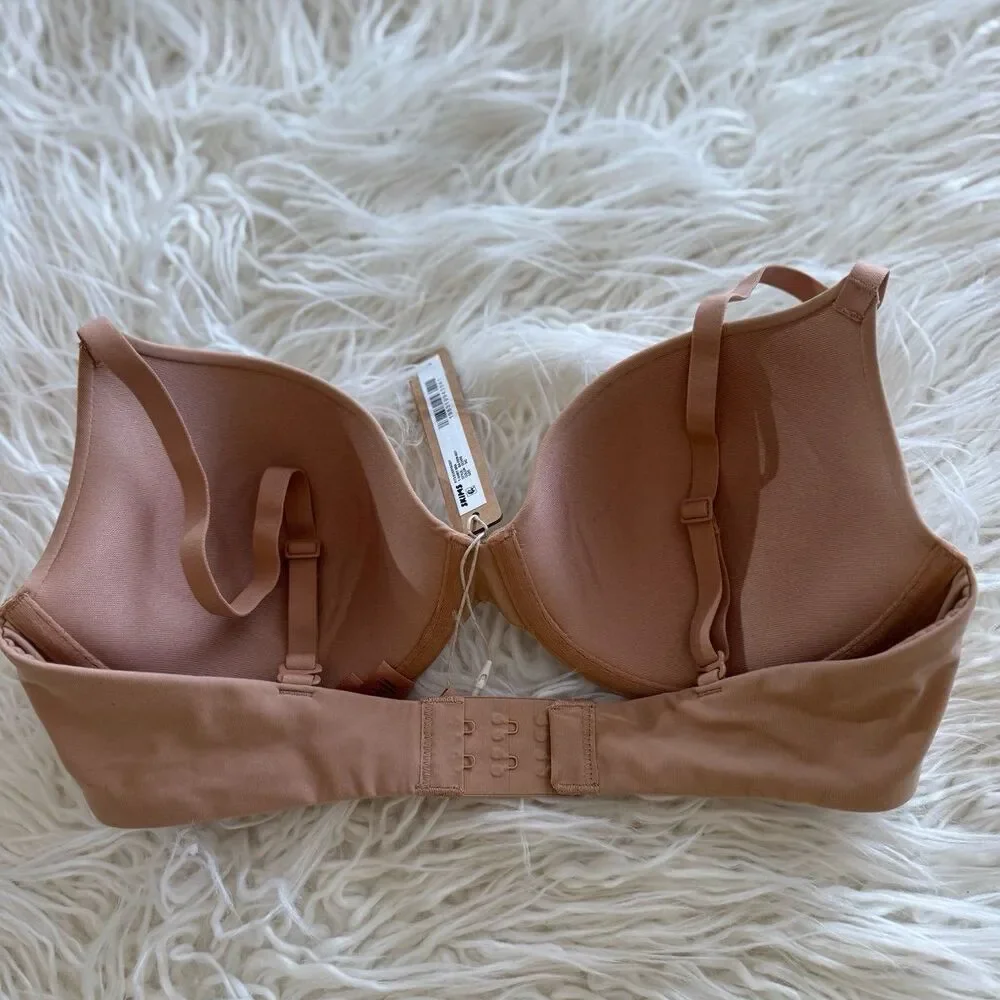 Skims Fits Everybody T-shirt Bra Ochre Size 34B - Picture 4 of 5